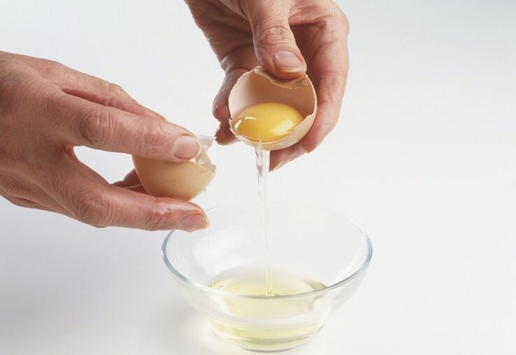 białko jaja na ból pleców