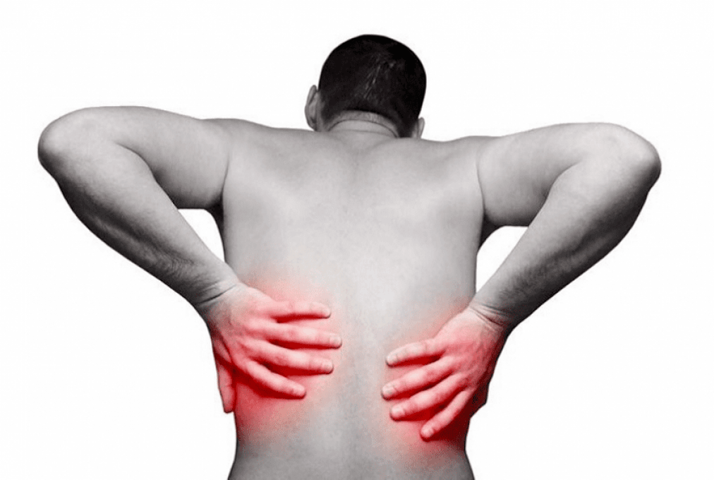 ból pleców z powodu osteochondrozy