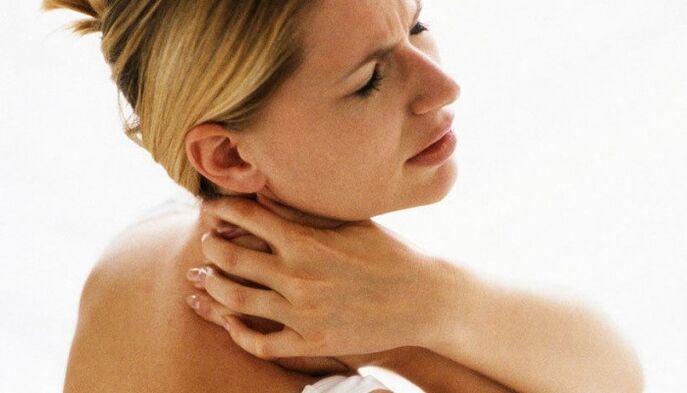 ból szyi z osteochondrozą